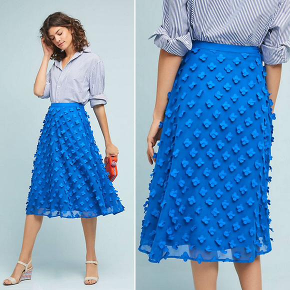 Anthropologie Dresses & Skirts - (Maeve) Alice Textured Skirt